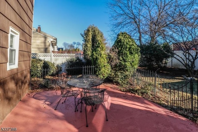 view of patio / terrace