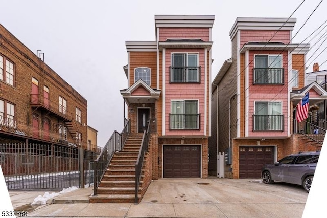 939 Bond St, Elizabeth City, NJ 07201 - townhome / multi-family property with a garage