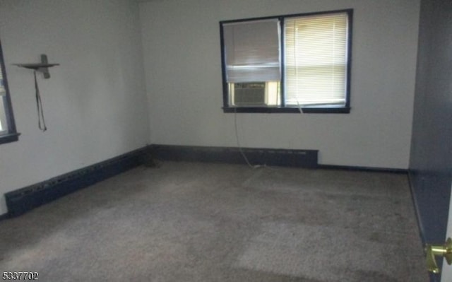 unfurnished room with carpet