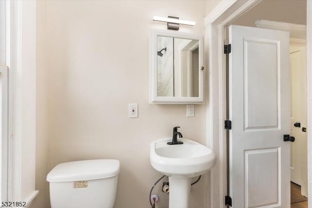 bathroom with toilet