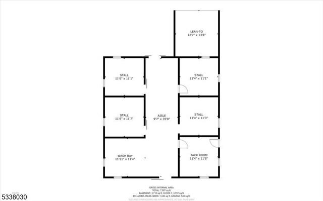 94 Brookville Hollow Rd, Delaware Twp, NJ 08559 - floor plan
