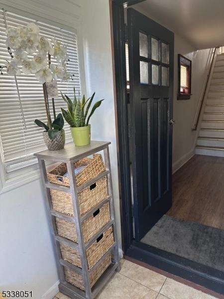 interior space featuring tile patterned floors