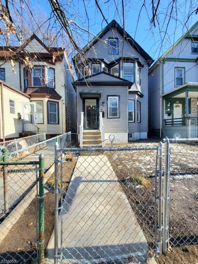 view of victorian house