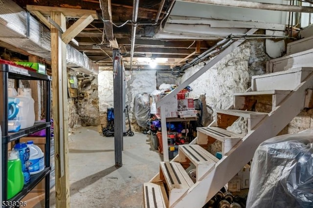 147 E Main St, Rockaway Boro, NJ 07866 - view of unfinished below grade area