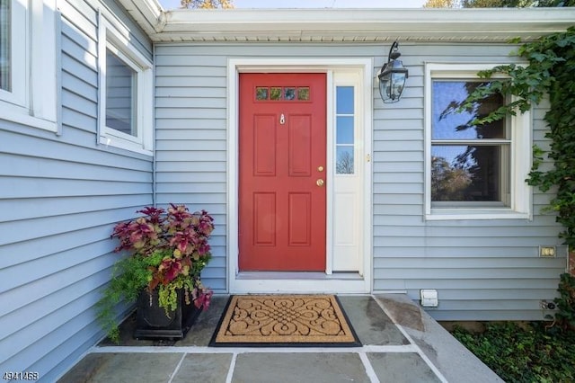 view of property entrance