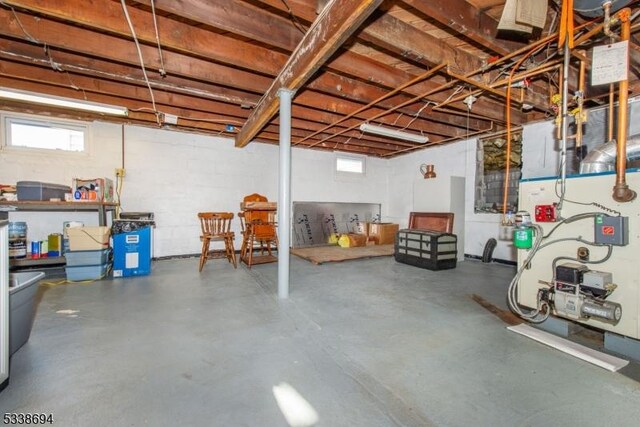 345 Center Grove Rd, Randolph Twp, NJ 07869 - view of basement