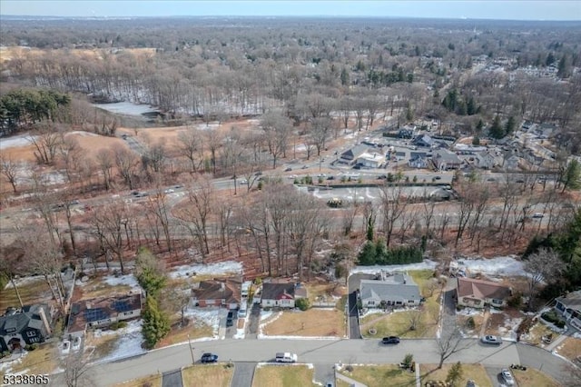 bird's eye view featuring a residential view