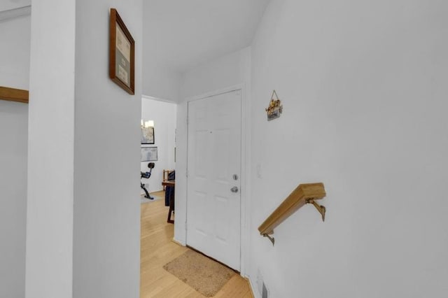60 Overlook Dr, Independence Twp, NJ 07840 - hall with light wood finished floors