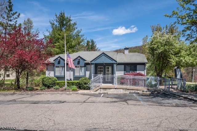 60 Overlook Dr, Independence Twp, NJ 07840 - bungalow with a chimney