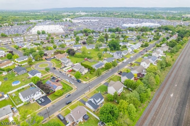 166 E Camplain Rd, Manville Boro, NJ 08835 - aerial overview of property's location featuring nearby suburban area