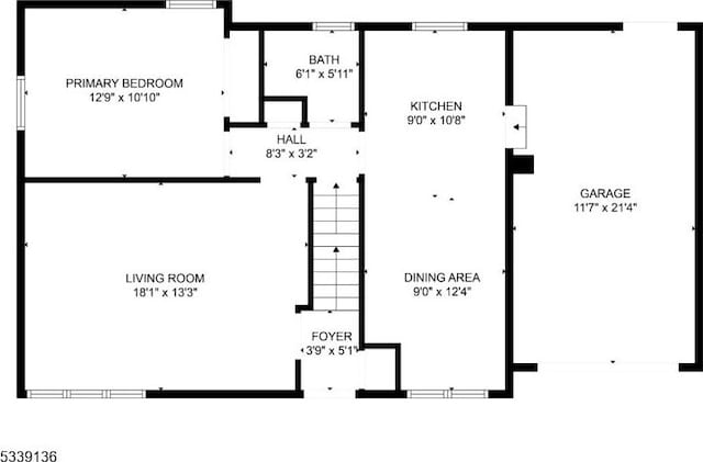166 E Camplain Rd, Manville Boro, NJ 08835 - home floor plan