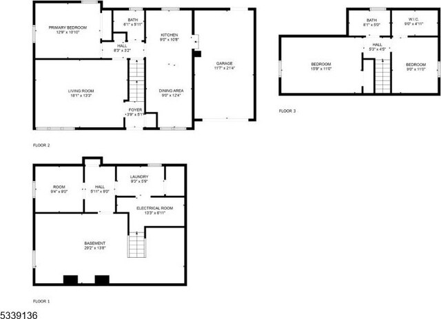 166 E Camplain Rd, Manville Boro, NJ 08835 - home floor plan
