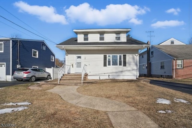 bungalow-style home with driveway