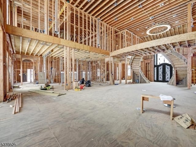 miscellaneous room with plenty of natural light