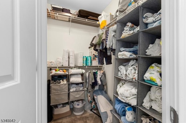 view of spacious closet