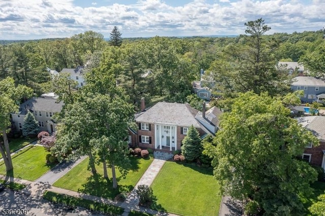 75 Crest Dr, South Orange Village Twp, NJ 07079 - aerial view of a forest