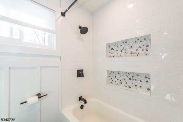 bathroom with  shower combination