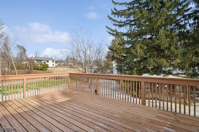 view of deck