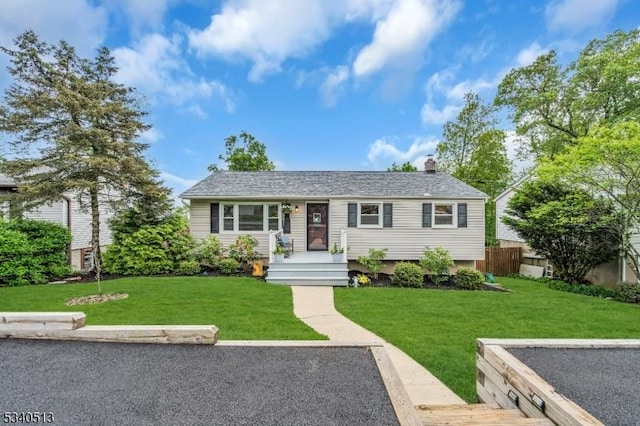 637 Bensel Dr, Mount Arlington Boro, NJ 07850 - view of front of home featuring a chimney