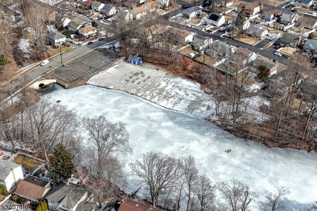 drone / aerial view featuring a residential view