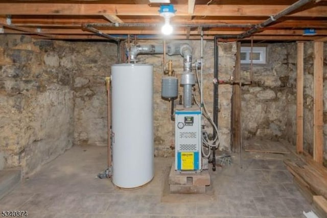 utilities with gas water heater