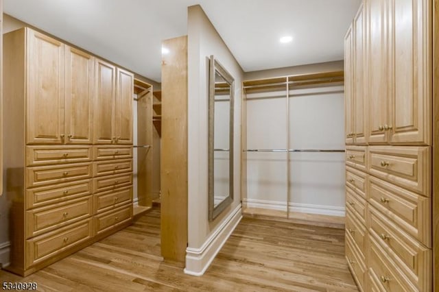 35 Geiger Ln, Warren Twp, NJ 07059 - spacious closet featuring light wood-style floors