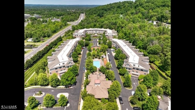 aerial view with a view of trees