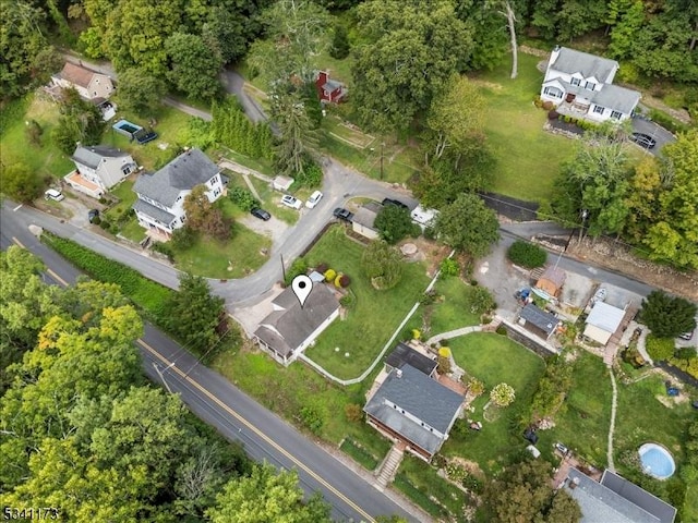 bird's eye view featuring a residential view