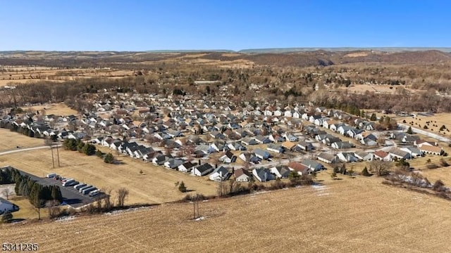 birds eye view of property featuring a residential view