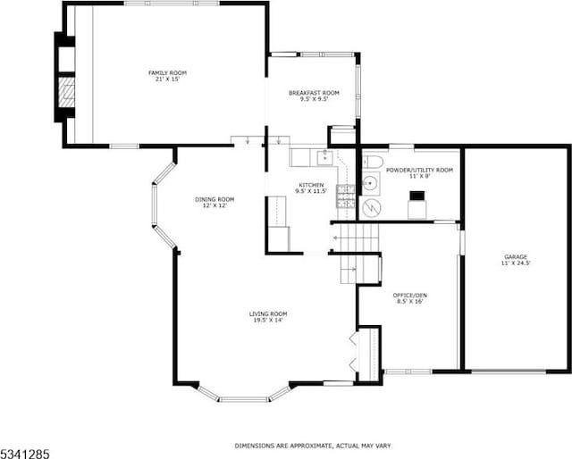 view of layout