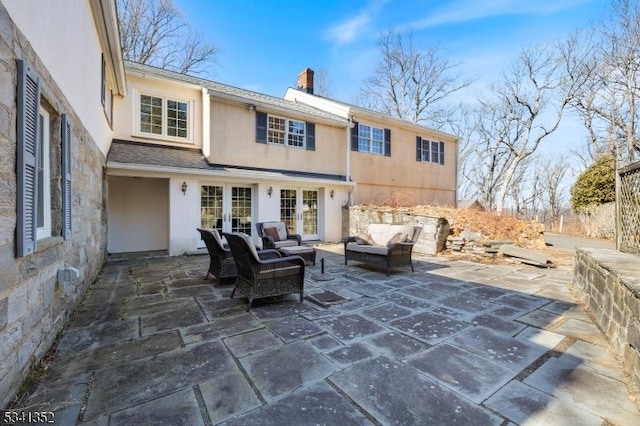 view of patio / terrace featuring an outdoor hangout area