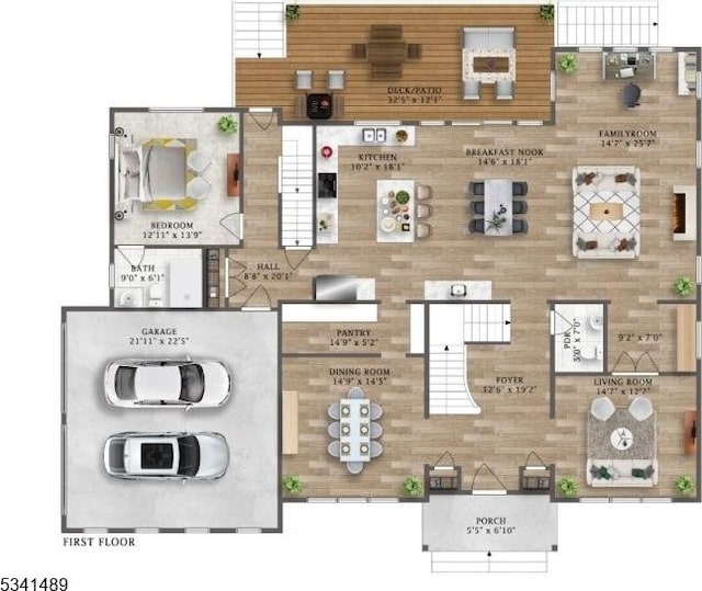 view of layout