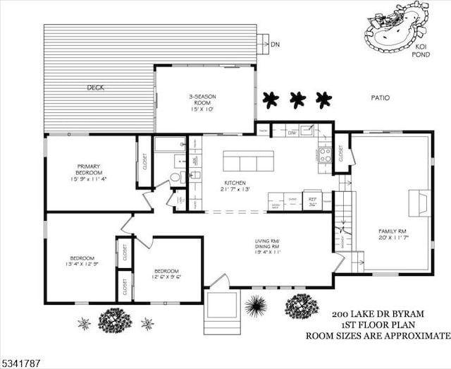 view of layout