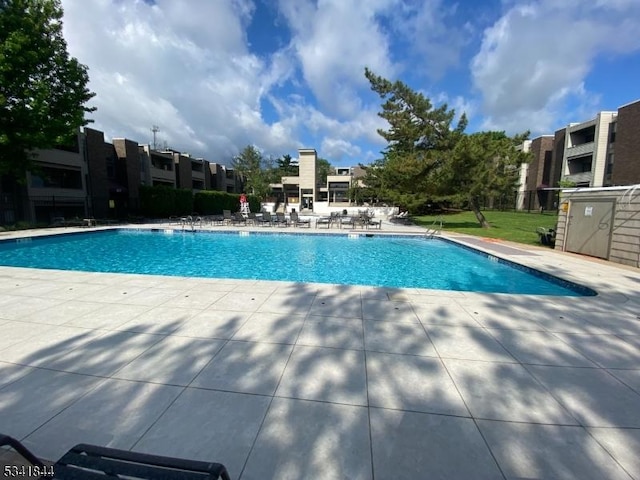 community pool featuring a patio