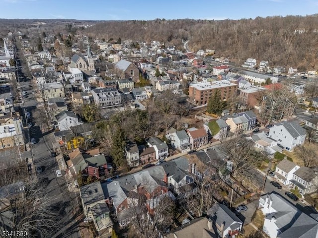 drone / aerial view featuring a residential view