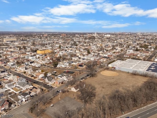 bird's eye view featuring a residential view