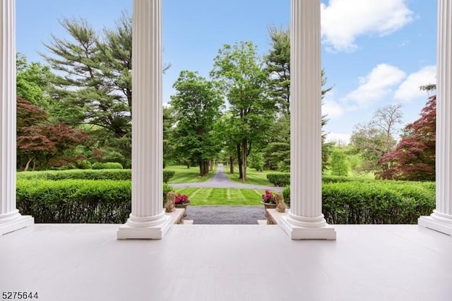 view of patio