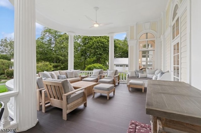 29 Kitchell Rd, Morris Twp, NJ 07960 - sunroom with plenty of natural light and view of scattered trees