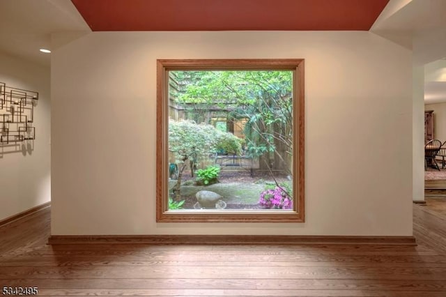 5 Apgar Way, Tewksbury Twp, NJ 08833 - unfurnished room with wood finished floors, baseboards, and recessed lighting