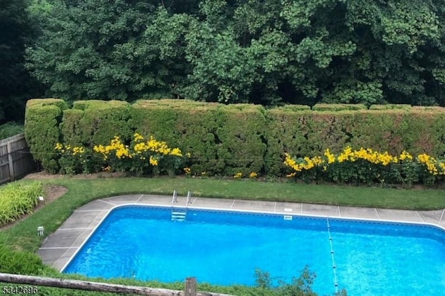 view of pool