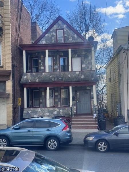 view of front of home with a chimney