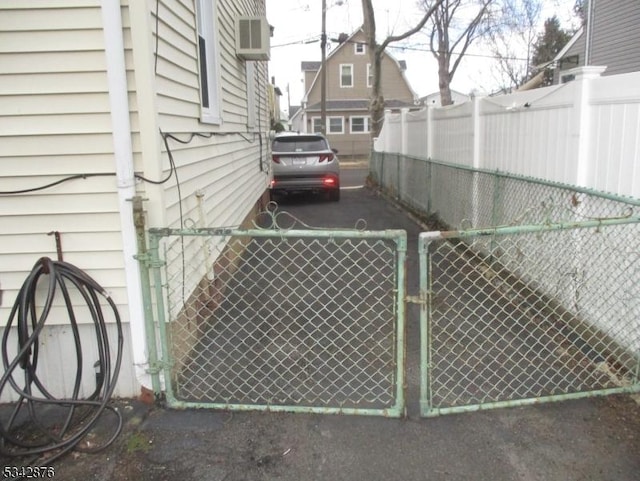 exterior space featuring fence private yard