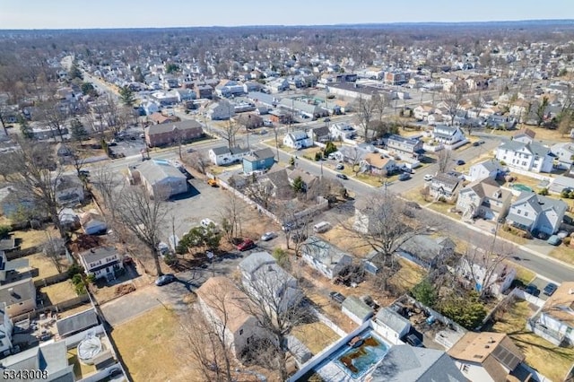 drone / aerial view featuring a residential view