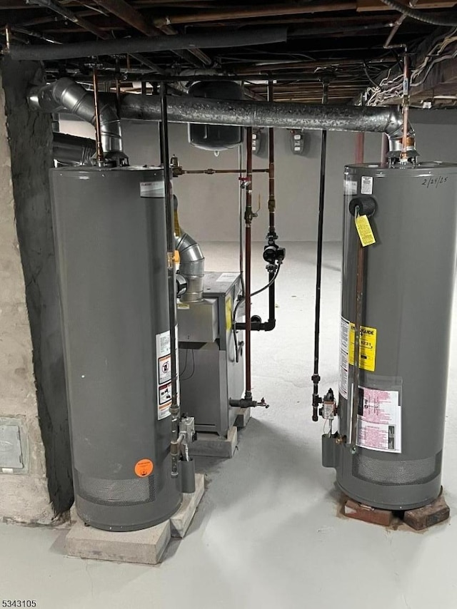 utilities with gas water heater