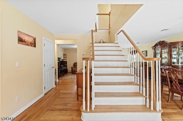 106 Chincopee Ave, Hopatcong Boro, NJ 07843 - stairway featuring wood finished floors