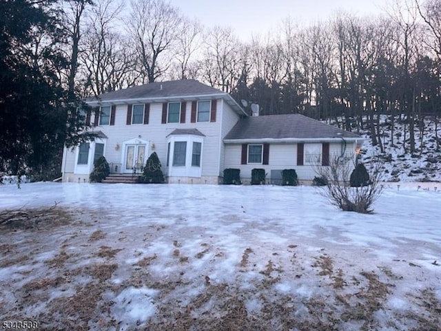 view of colonial-style house