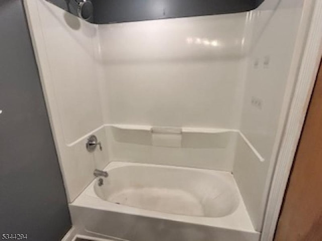 full bathroom with  shower combination