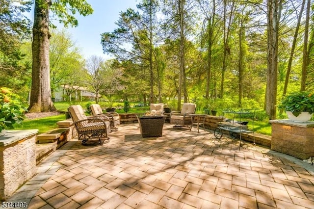 38 Beverly Dr, Hillsborough Twp, NJ 08844 - view of patio / terrace