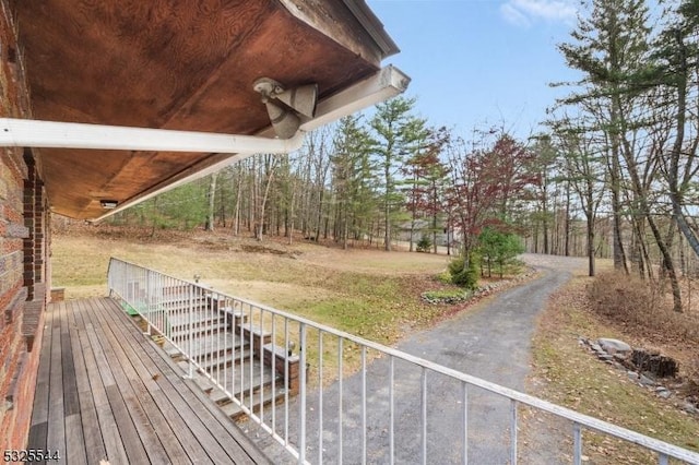 159 US Highway 206, Sandyston Twp, NJ 07826 - view of deck