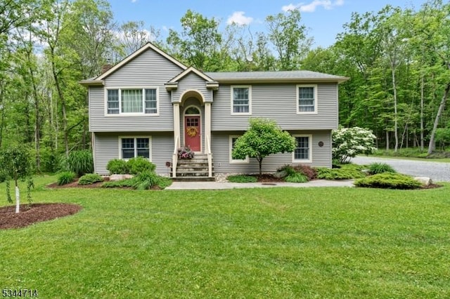 23 Devita Rd, Sandyston Twp, NJ 07826 - raised ranch featuring a front yard